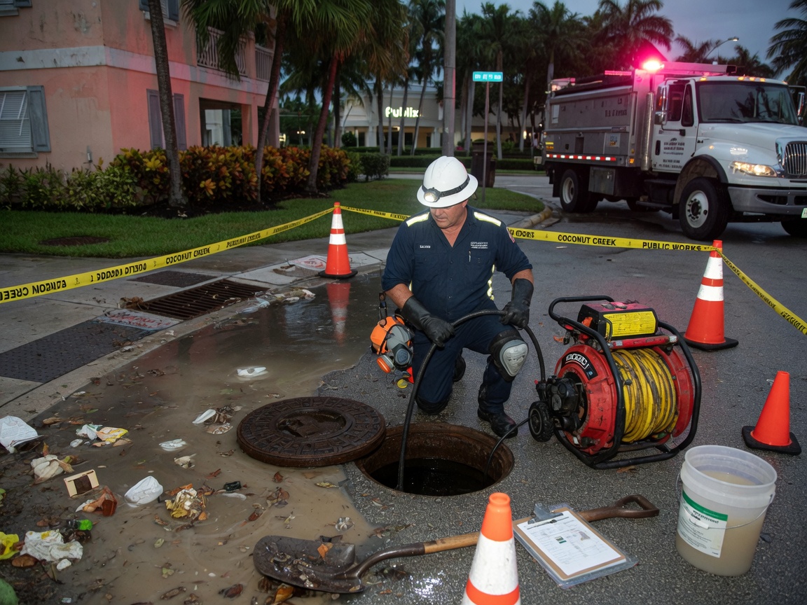 Recurring Sewer Backups in Coconut Creek