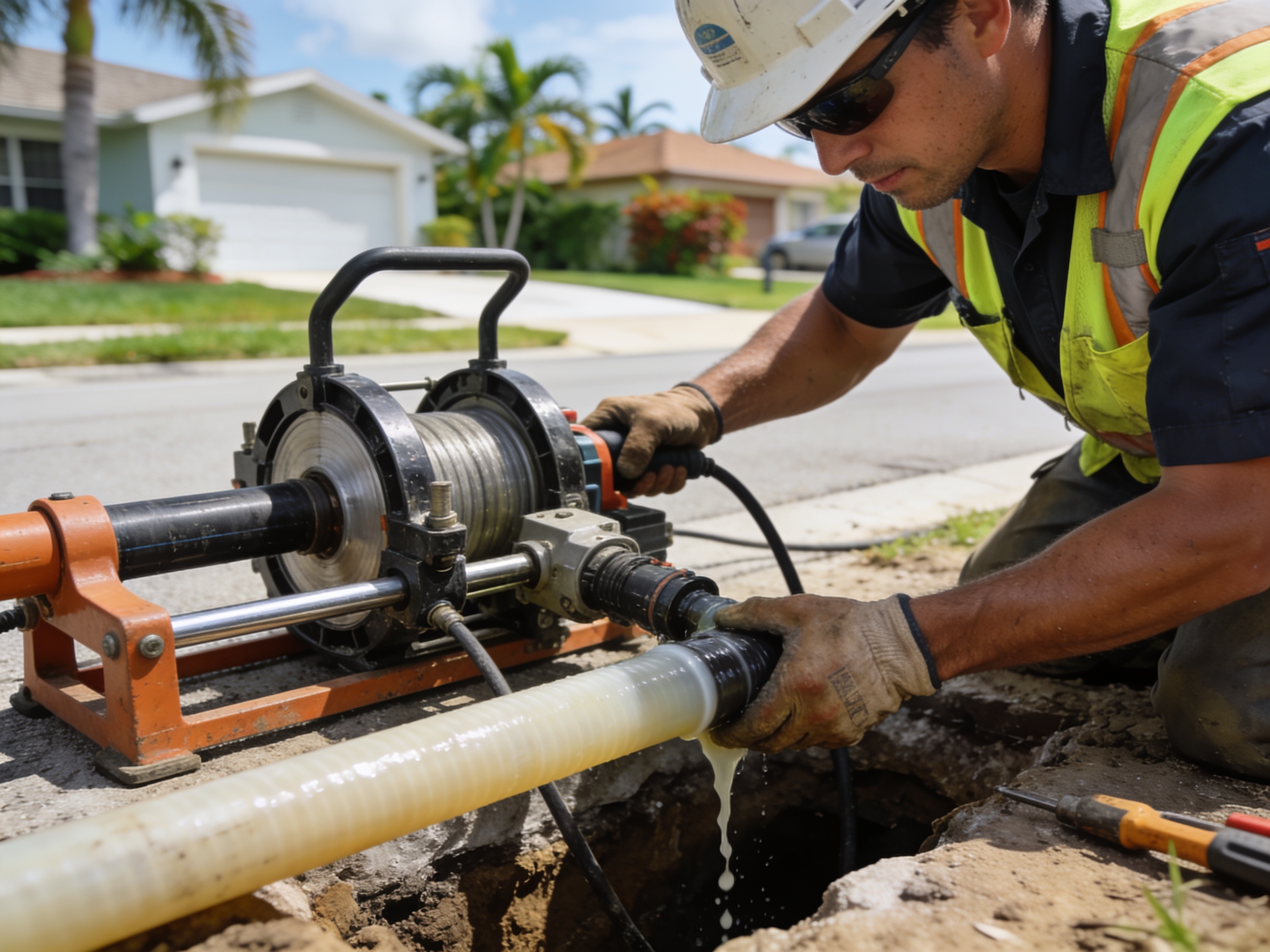 Trenchless Sewer Line Repair in Coconut Creek